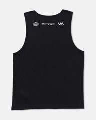 World Hex Tank Top - Black | RVCA online