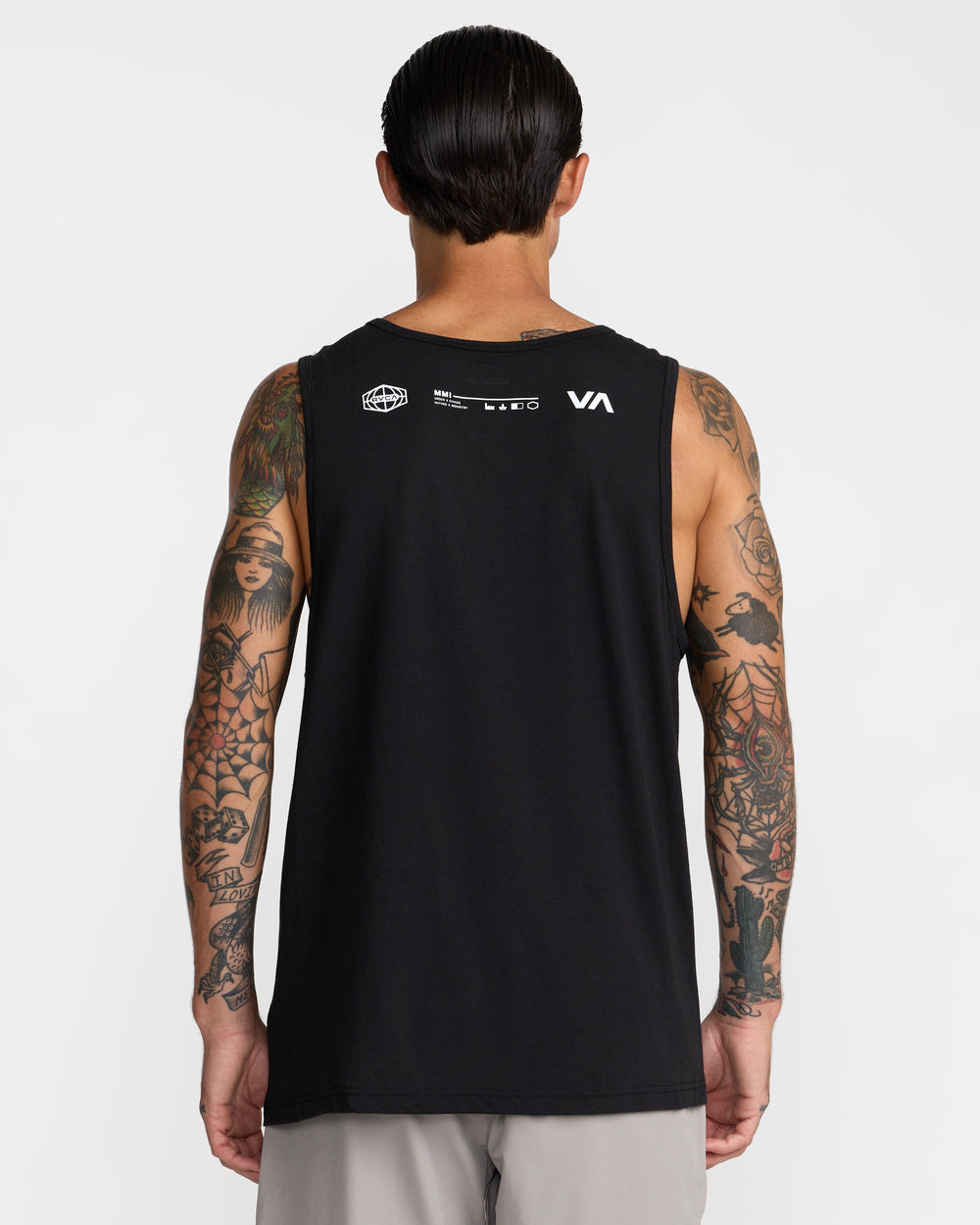 World Hex Tank Top - Black | RVCA online