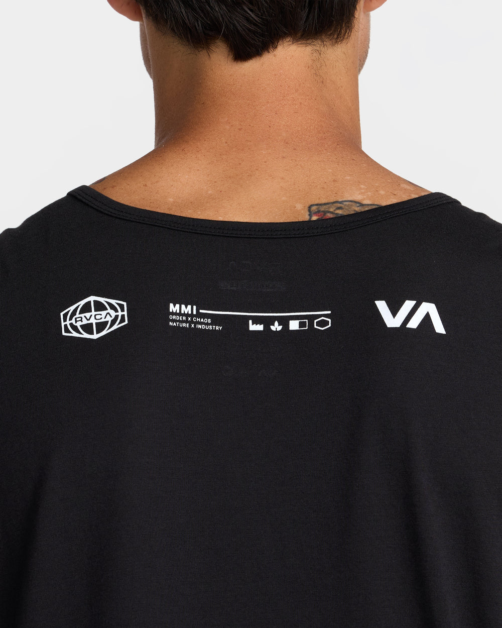 World Hex Tank Top - Black | RVCA online