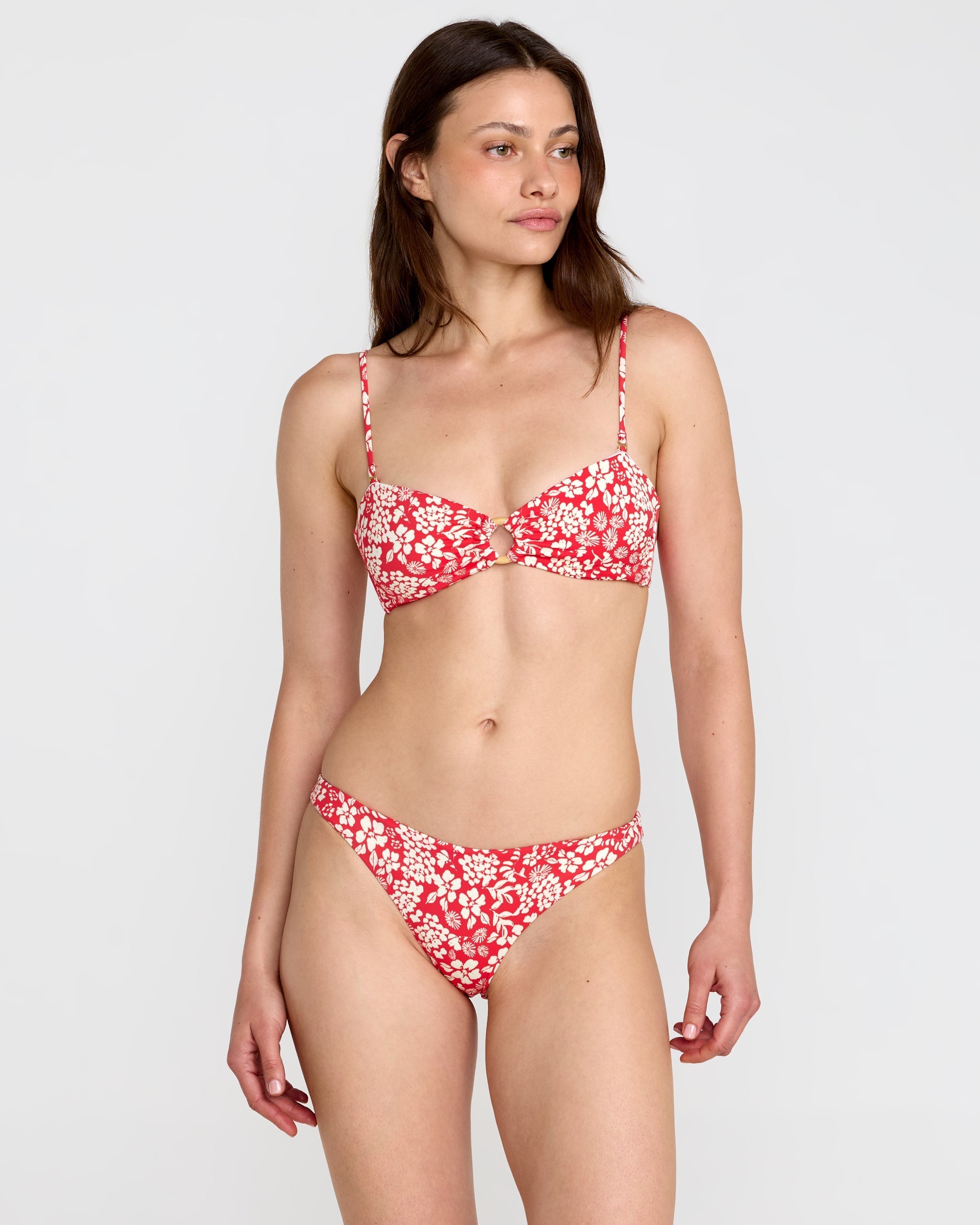Girl Crush Bandeau - Flame Red | RVCA on sale