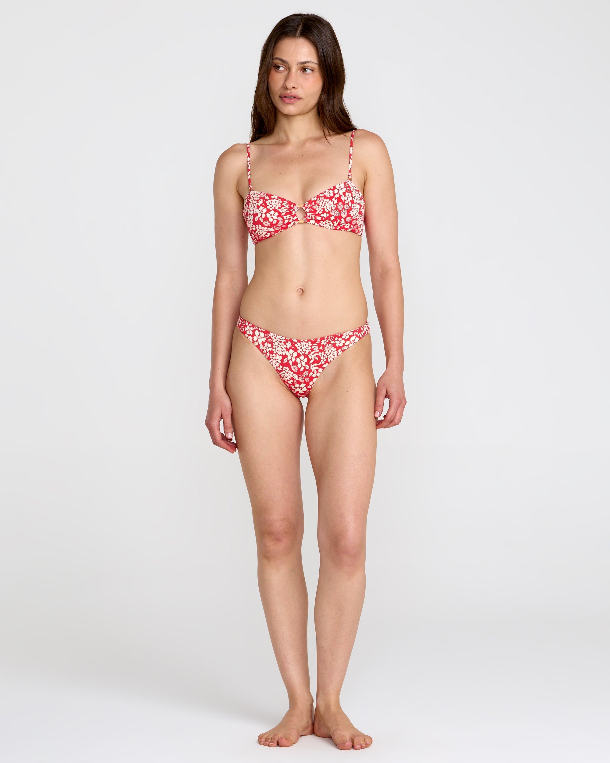 Girl Crush Bandeau - Flame Red | RVCA on sale
