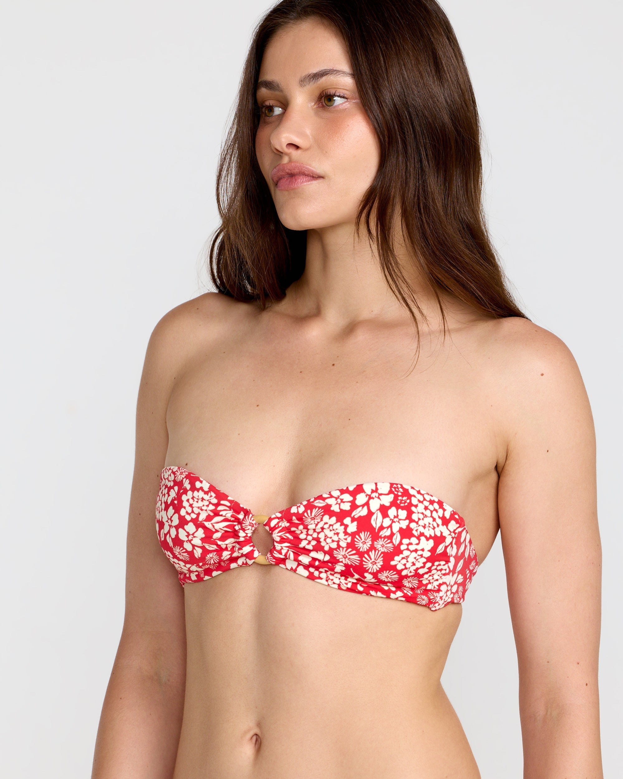 Girl Crush Bandeau - Flame Red | RVCA on sale