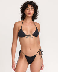 Solid Halter Slide Tri - RVCA Black | RVCA discount