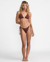 Sweetness Halter Tri Bikini Top - Mocha | RVCA near me