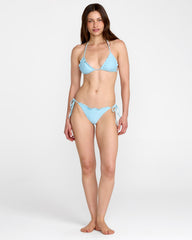 Pucker Halter Triangle - Crystal Blue | RVCA online