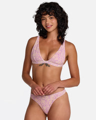 Roma Fixed Tall Triangle Bikini Top - Orchid | RVCA sale