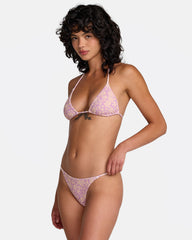 Roma Halter Triangle Bikini Top - Orchid | RVCA US