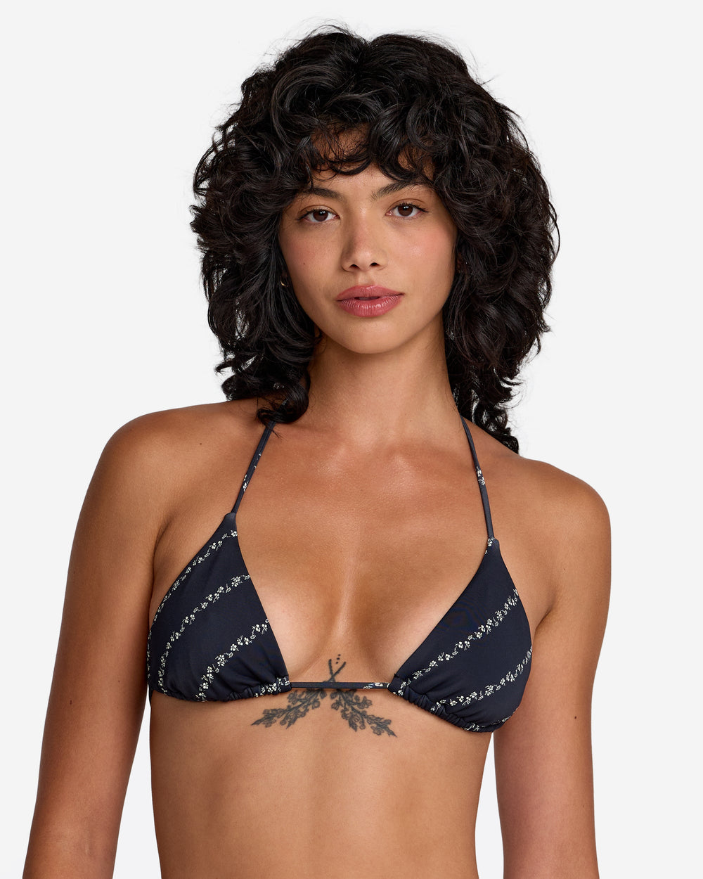 Florence Halter Triangle Bikini Top - RVCA Black | RVCA outlet