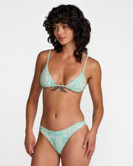 Sun Tides Triangle Bikini Top - Aqua Haze | RVCA outlet