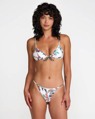 Riviera Micro Triangle Bikini Top - Whisper White | RVCA discount