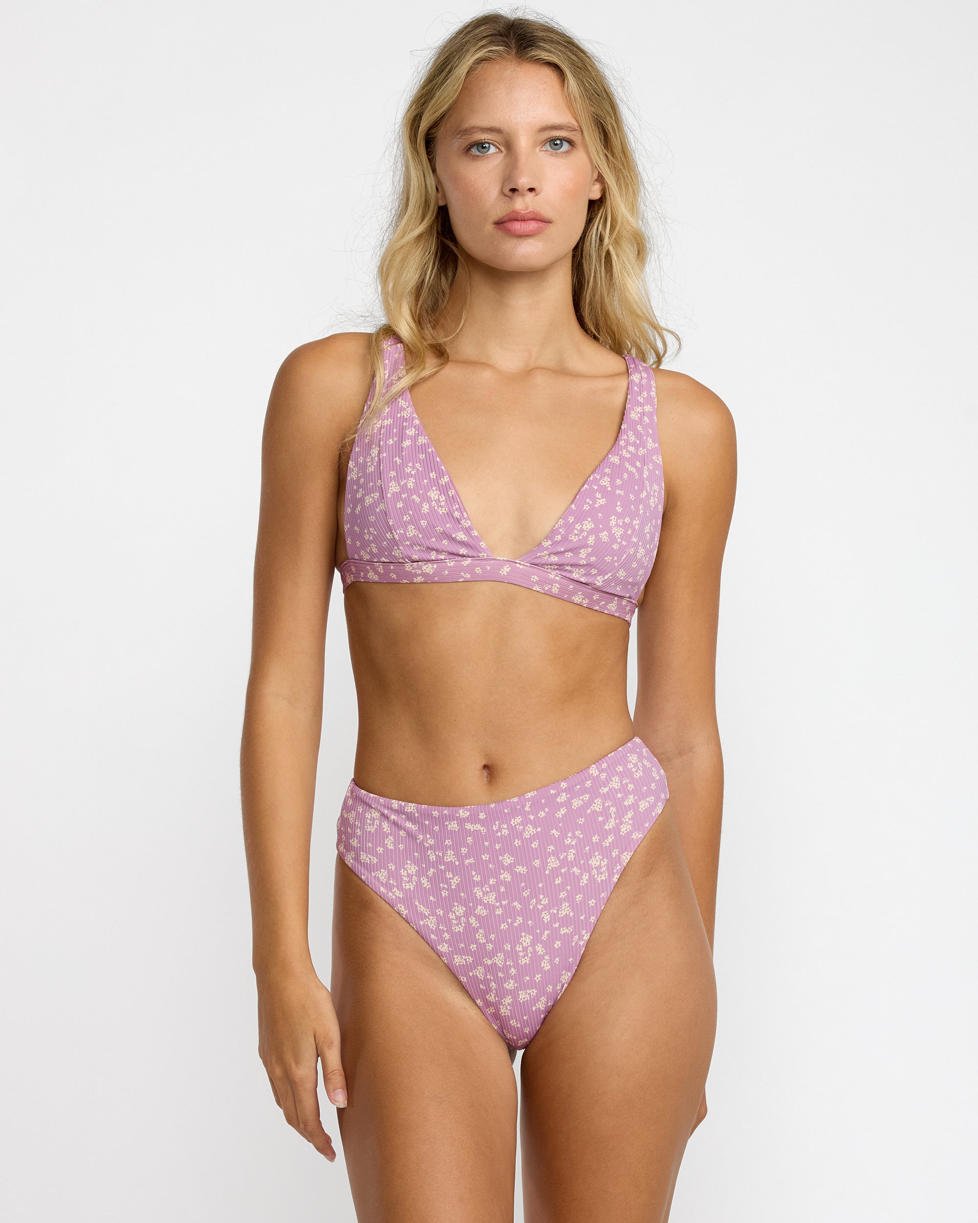 Grow Together Bikini Top - Winter Orchid | RVCA online