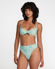 Sun Tides 90s Underwire Bikini Top - Aqua Haze | RVCA on sale