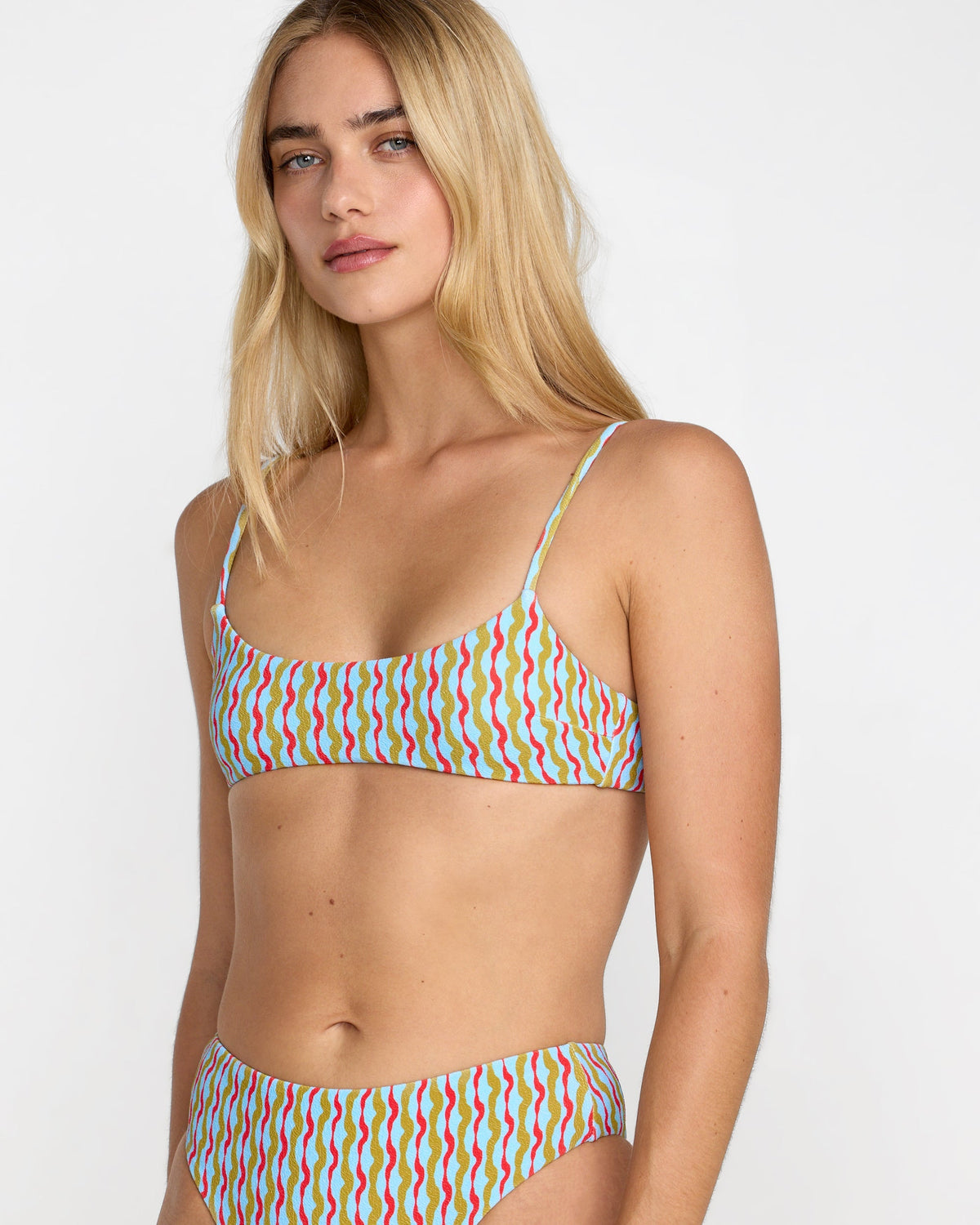 Slow Going Bralette - Crystal Blue | RVCA discount