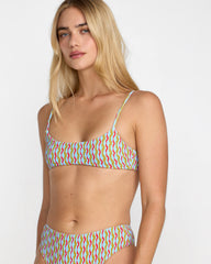 Slow Going Bralette - Crystal Blue | RVCA discount