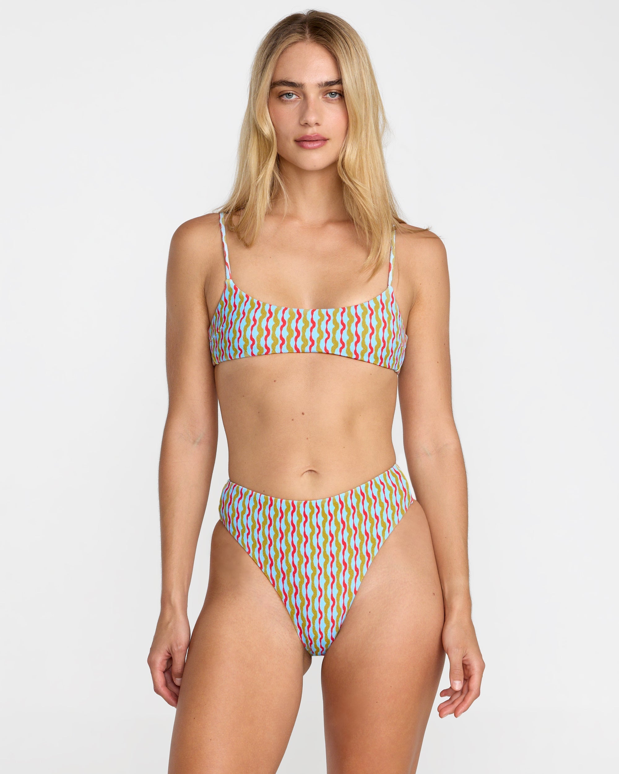 Slow Going Bralette - Crystal Blue | RVCA discount