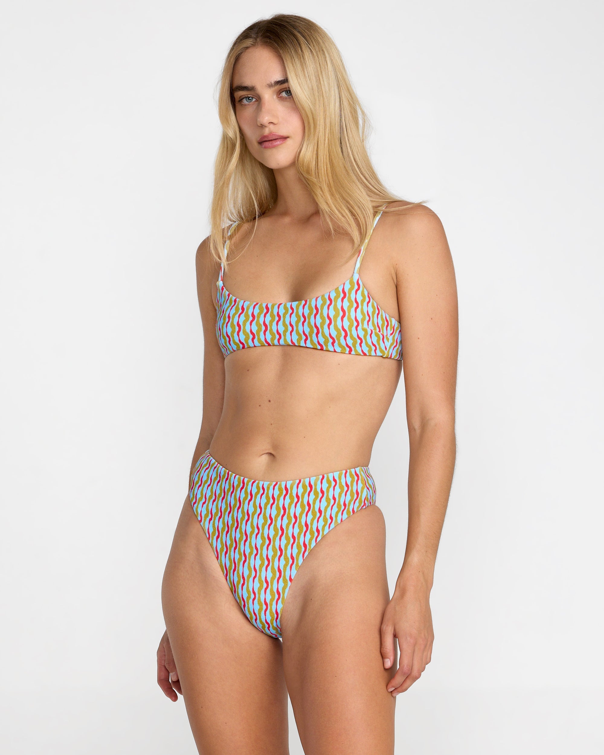 Slow Going Bralette - Crystal Blue | RVCA discount