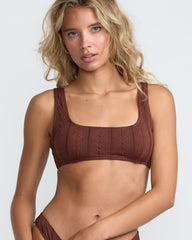 Sweetness Bralette Bikini Top - Mocha | RVCA near me