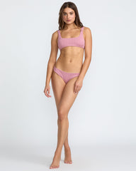 Chevy Grooves Lace BK Bralette Bikini Top - Amethyst Smoke | RVCA US