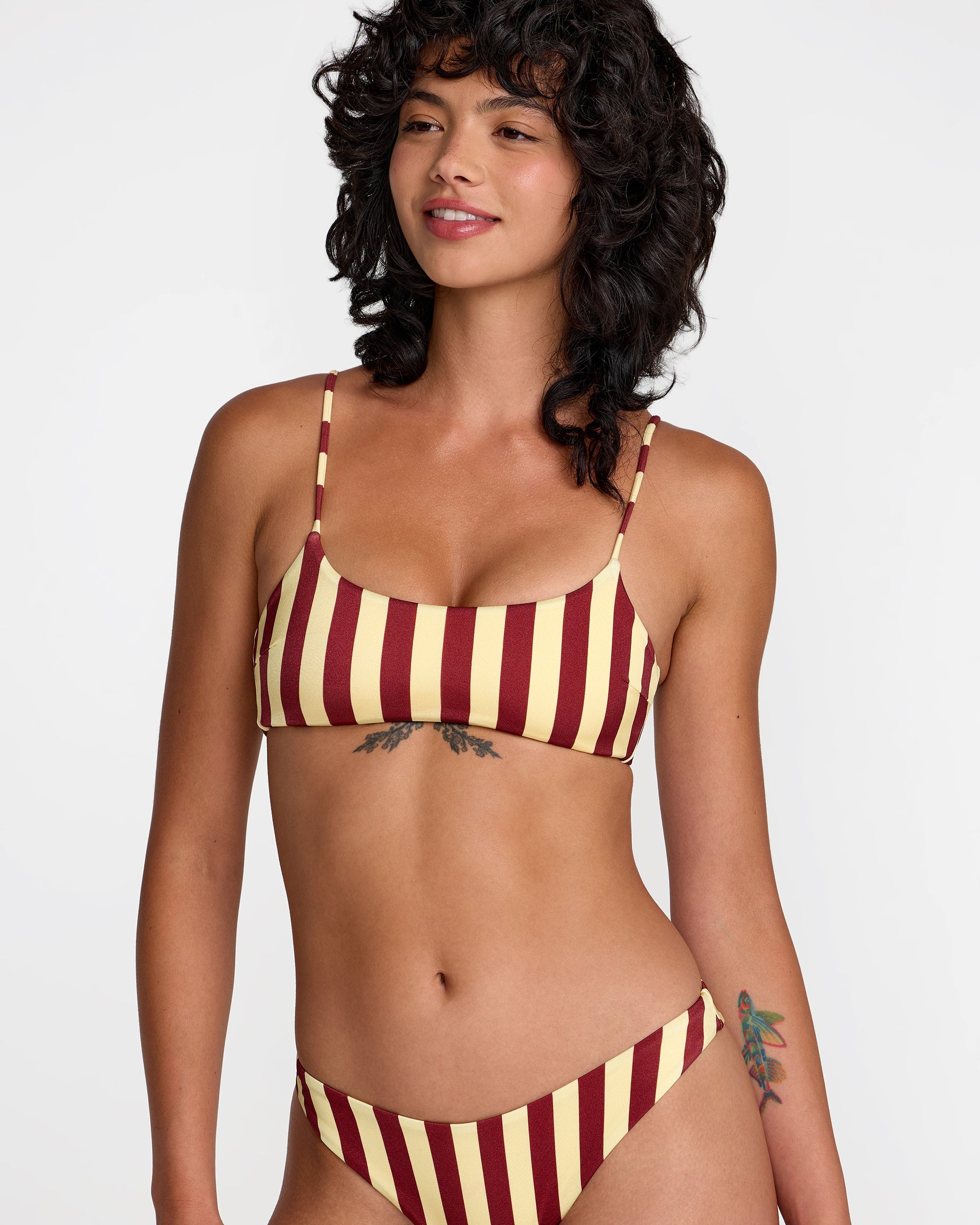 Leon Bralette Bikini Top - Sunshine | RVCA for sale