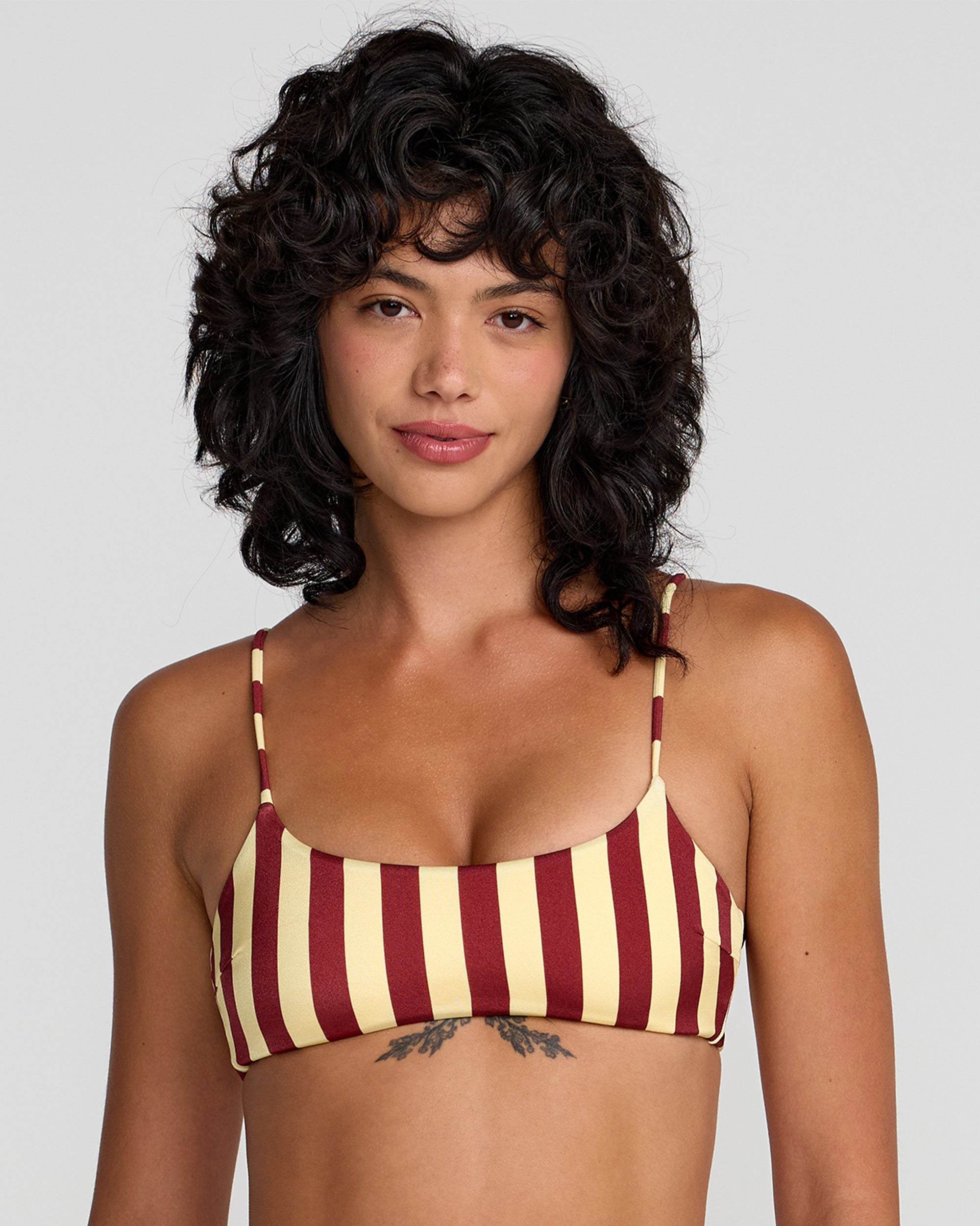 Leon Bralette Bikini Top - Sunshine | RVCA for sale