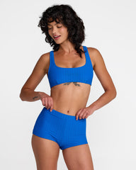 Pucker Boy Short Bikini Bottom - Blue Belt | RVCA discount