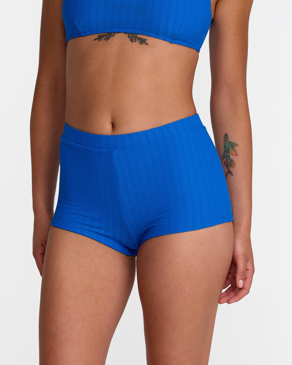 Pucker Boy Short Bikini Bottom - Blue Belt | RVCA discount