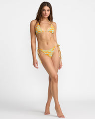 Summer Safari Tie Side Skimpy Bikini Bottom - Mango Yellow | RVCA on sale