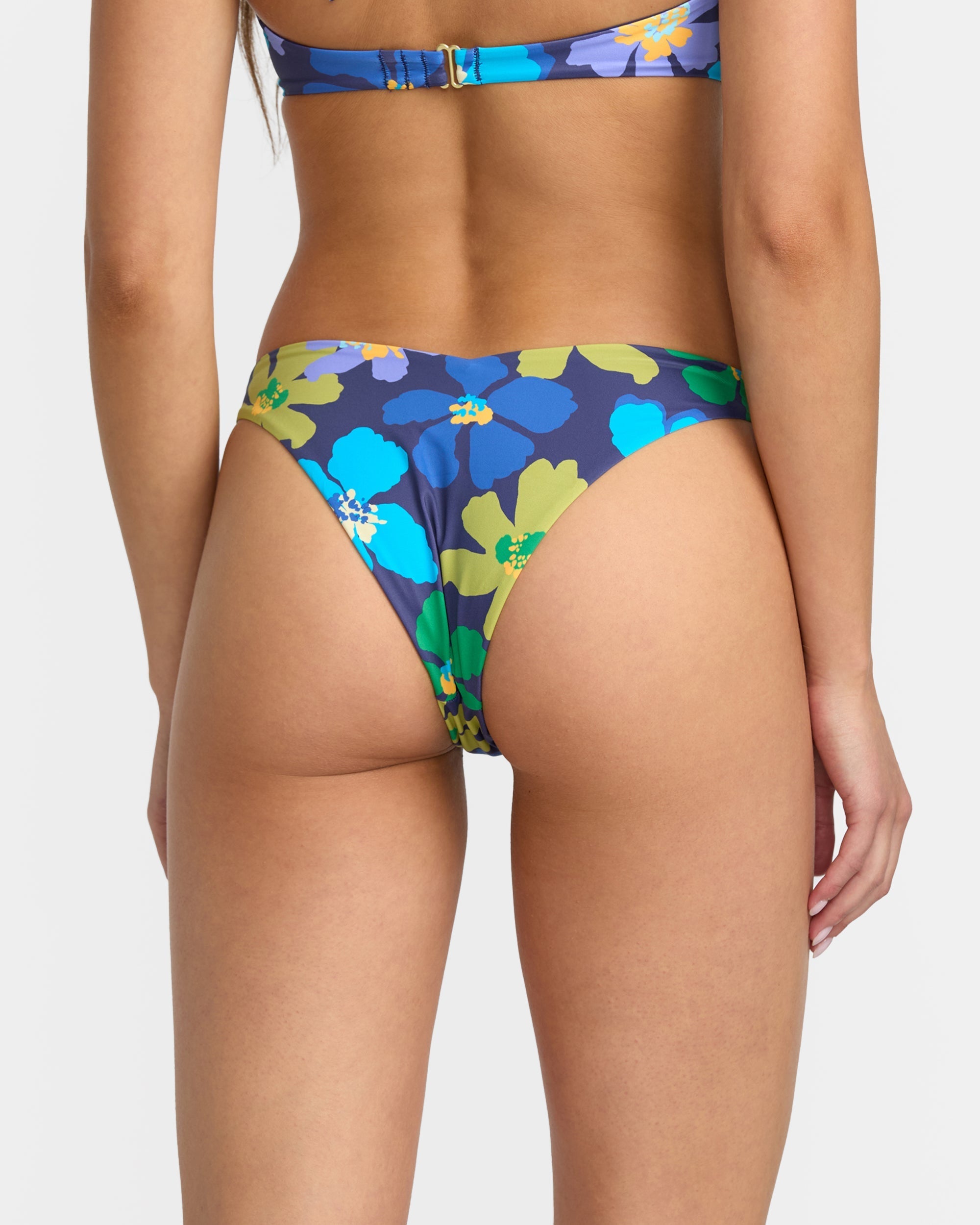 Flower Gazer V FT Medium French Bikini Bottom - Blue Hawaii | RVCA outlet