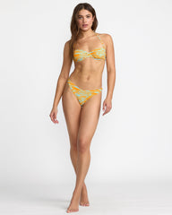 Summer Safari Medium French Bikini Bottom - Mango Yellow | RVCA for sale