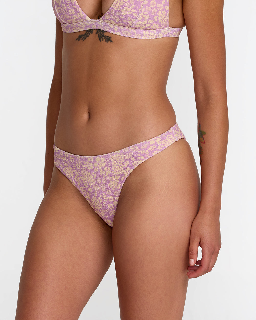 Roma Medium French Bikini Bottom - Orchid | RVCA near me