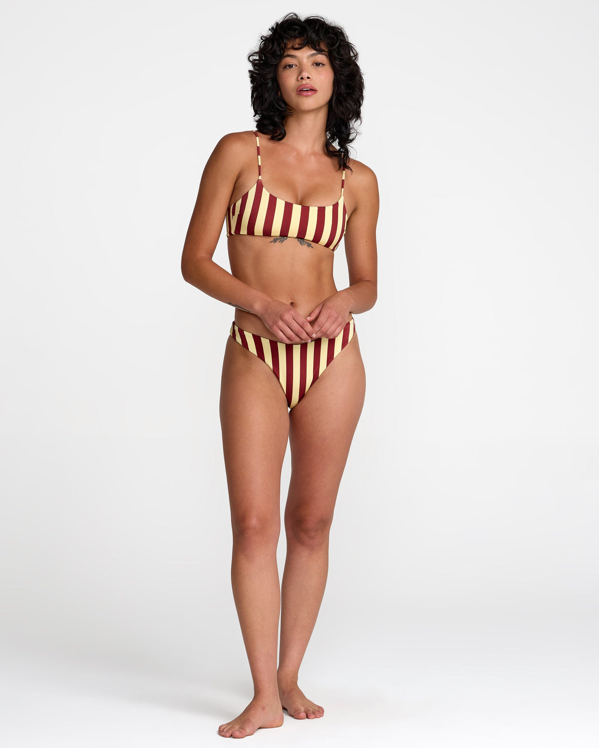 Leon Medium French Bikini Bottom - Sunshine | RVCA outlet