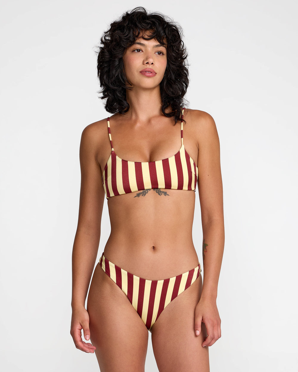 Leon Medium French Bikini Bottom - Sunshine | RVCA outlet