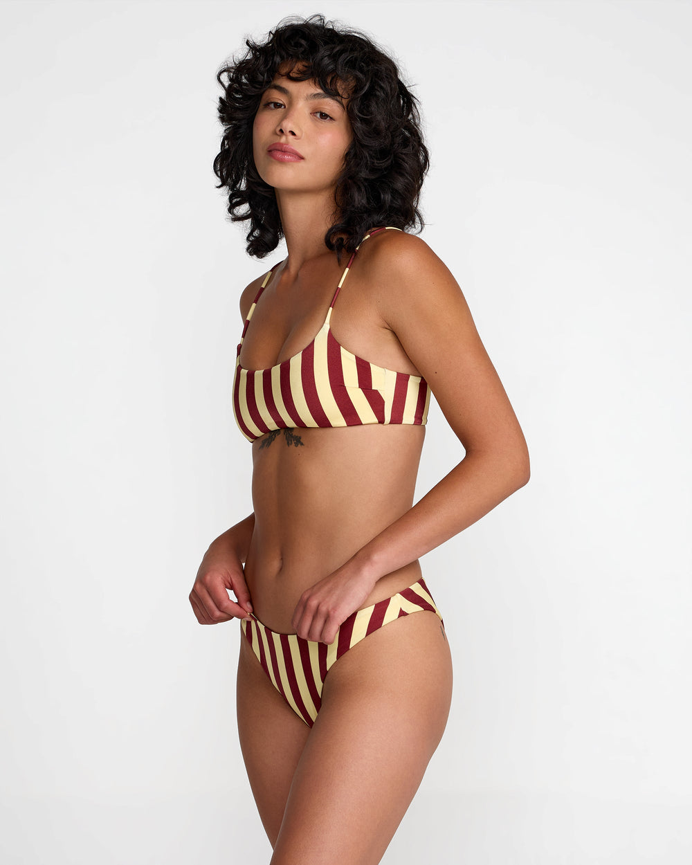 Leon Medium French Bikini Bottom - Sunshine | RVCA outlet