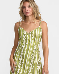 Wave Side Mini - Martini Olive Print | RVCA online