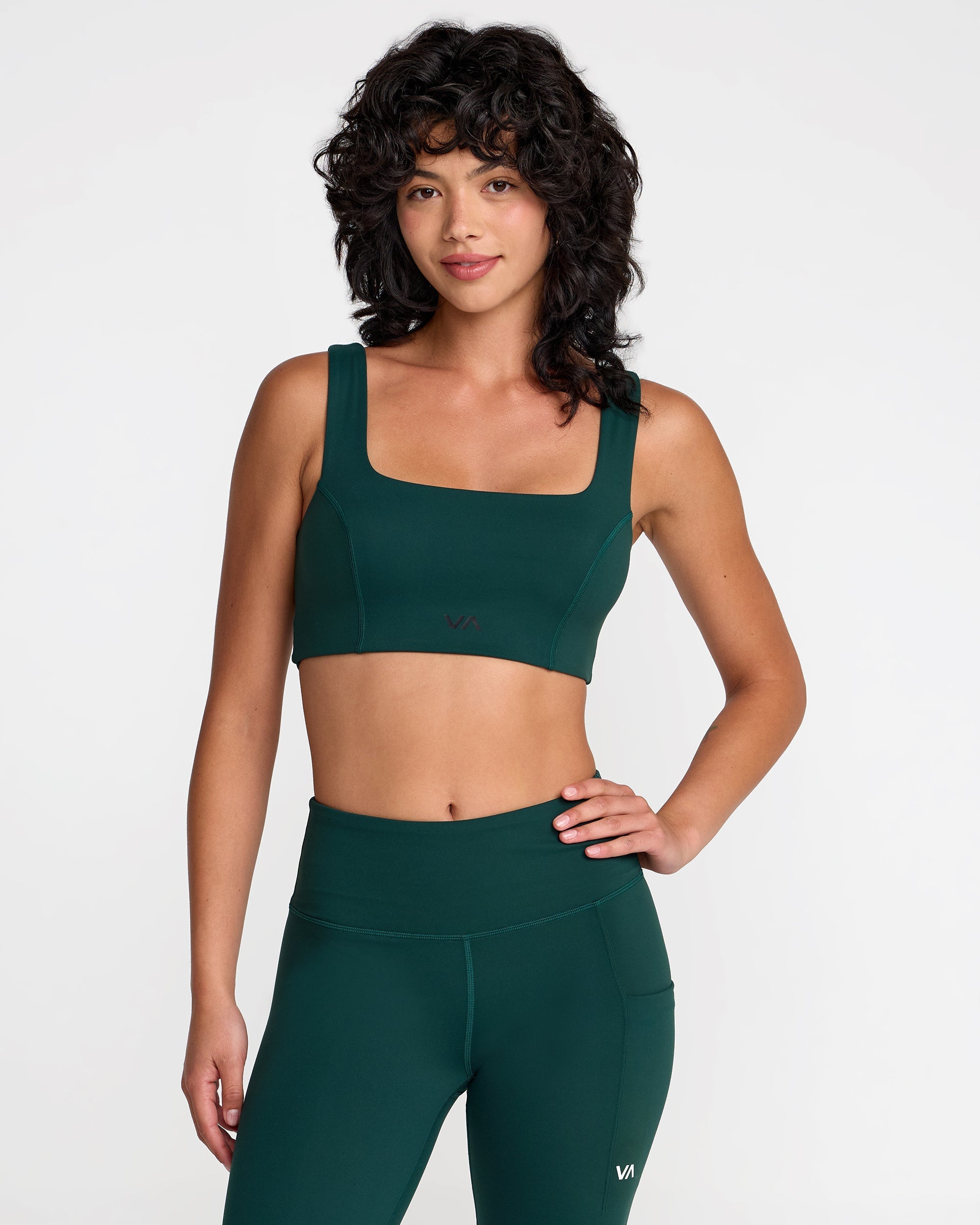 VA Square Neck Bra - Pine | RVCA discount