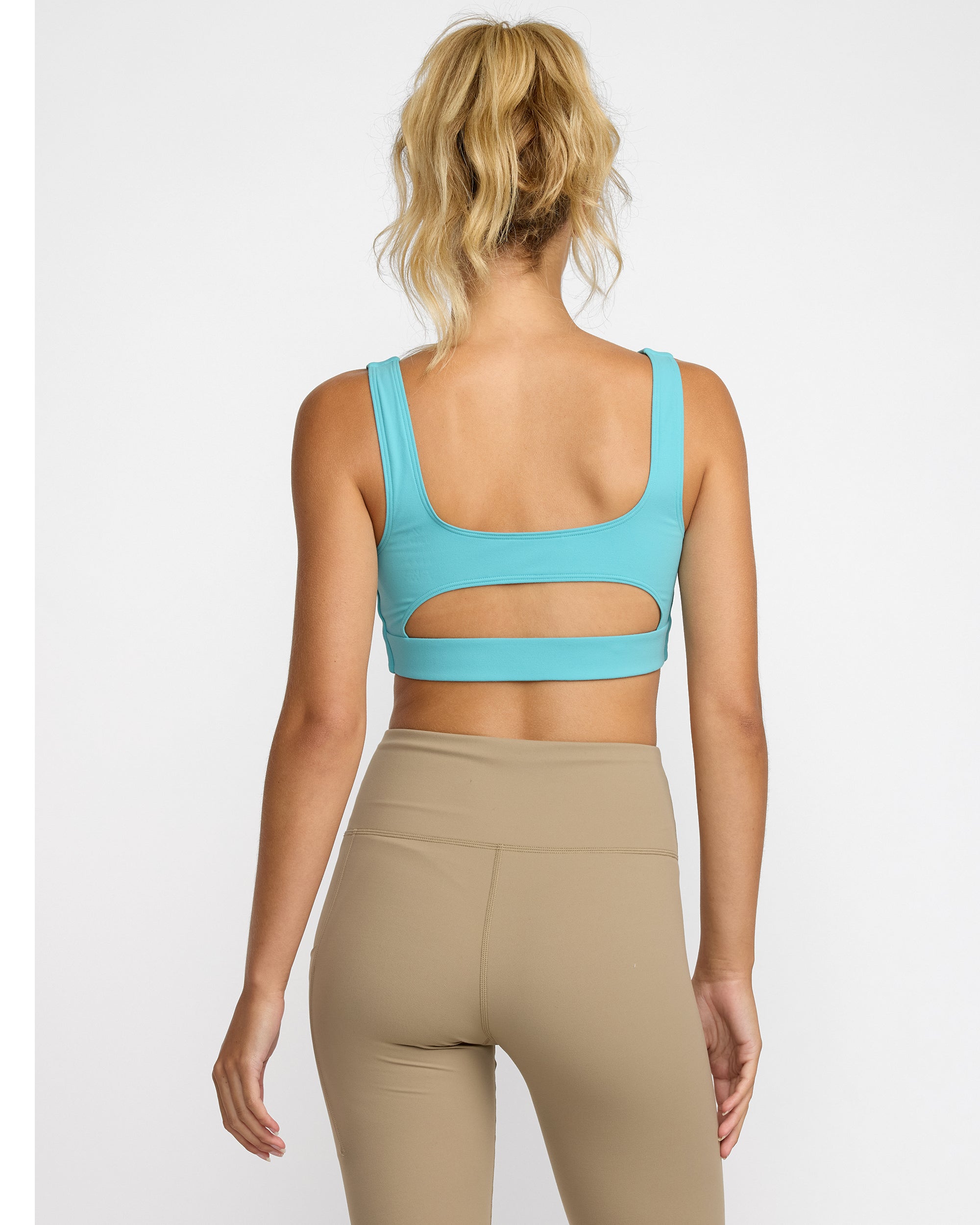 VA Square Neck Bra - Sky Blue | RVCA on sale