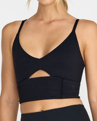 Sidelines Long Bra - Black | RVCA near me