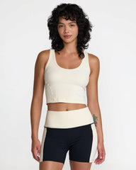 Scoop Neck Long Line Bra - Vintage Khaki | RVCA for sale