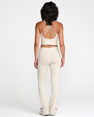 VA Fold Over Flare - Vintage White | RVCA online