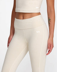 VA Fold Over Flare - Vintage White | RVCA online