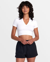 Sawyer Cotton Crinkle Short - Rvca Black | RVCA online