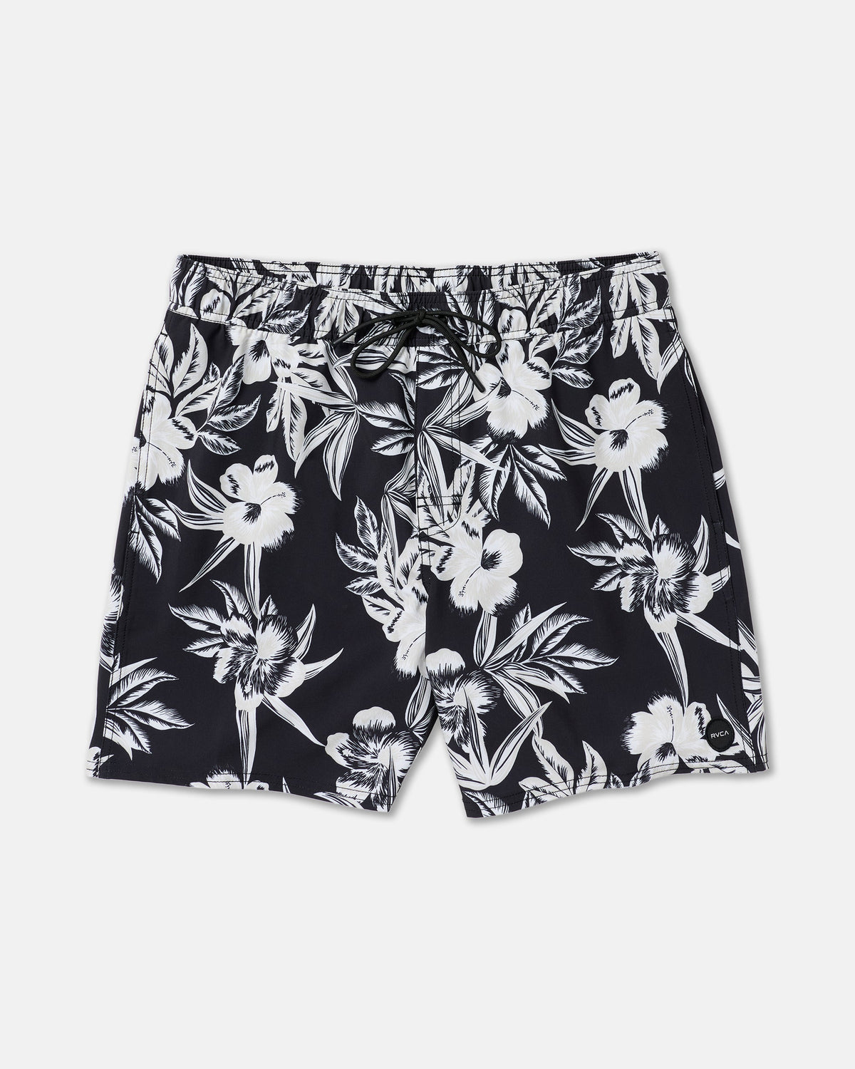 VA Elastic 17" Shorts - Black Floral | RVCA outlet