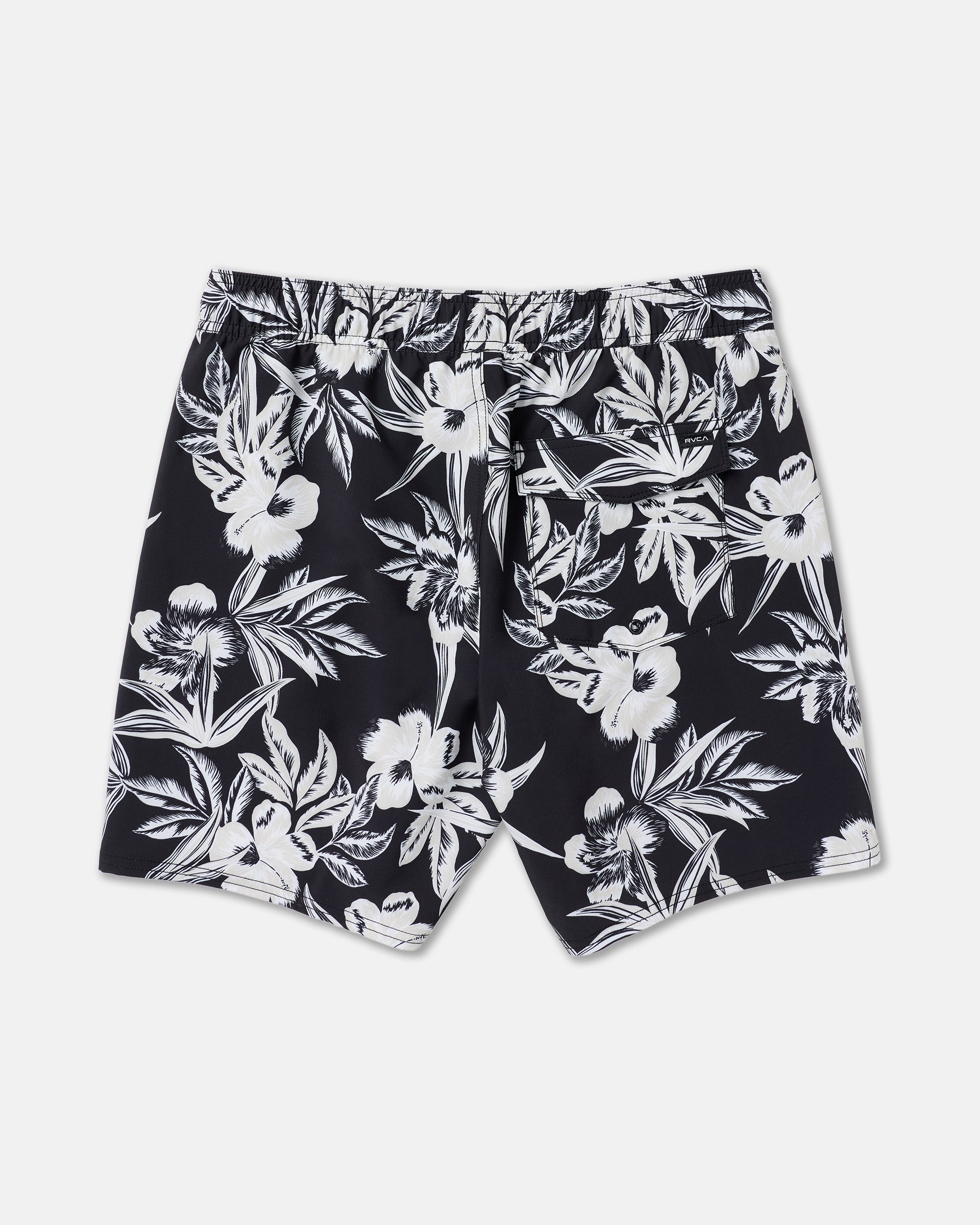 VA Elastic 17" Shorts - Black Floral | RVCA outlet