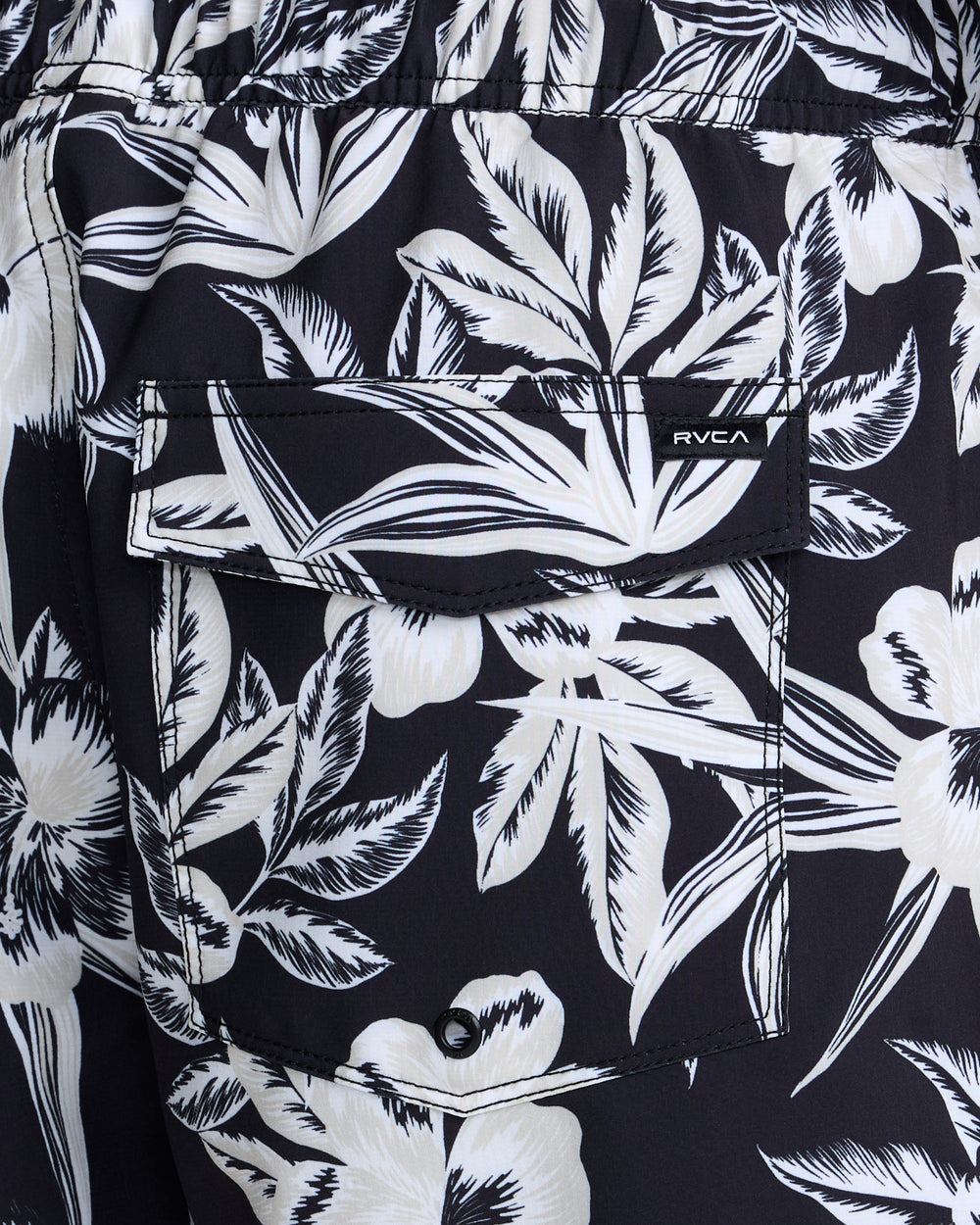VA Elastic 17" Shorts - Black Floral | RVCA outlet