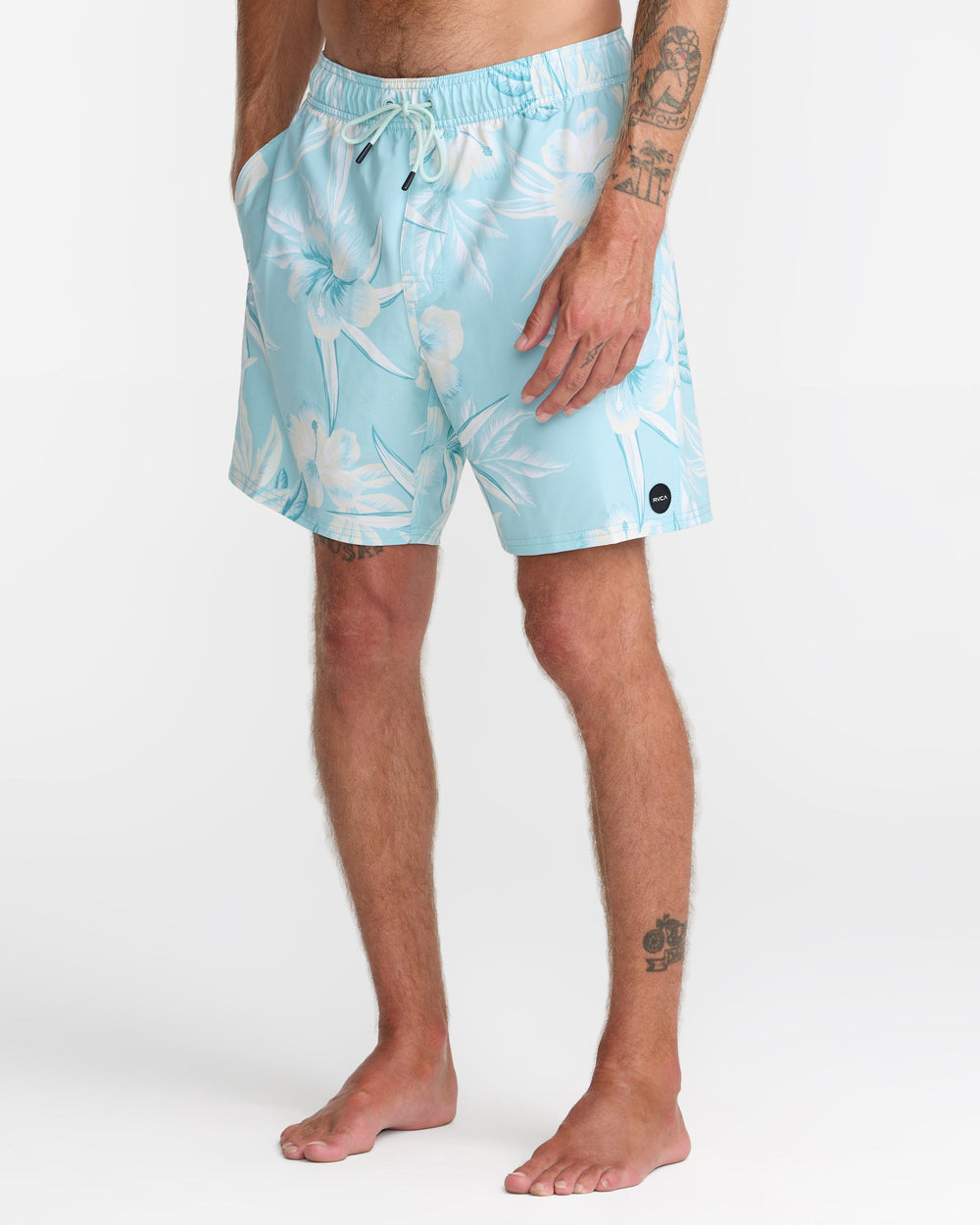 VA Elastic 17" Shorts - Blue Haze | RVCA near me