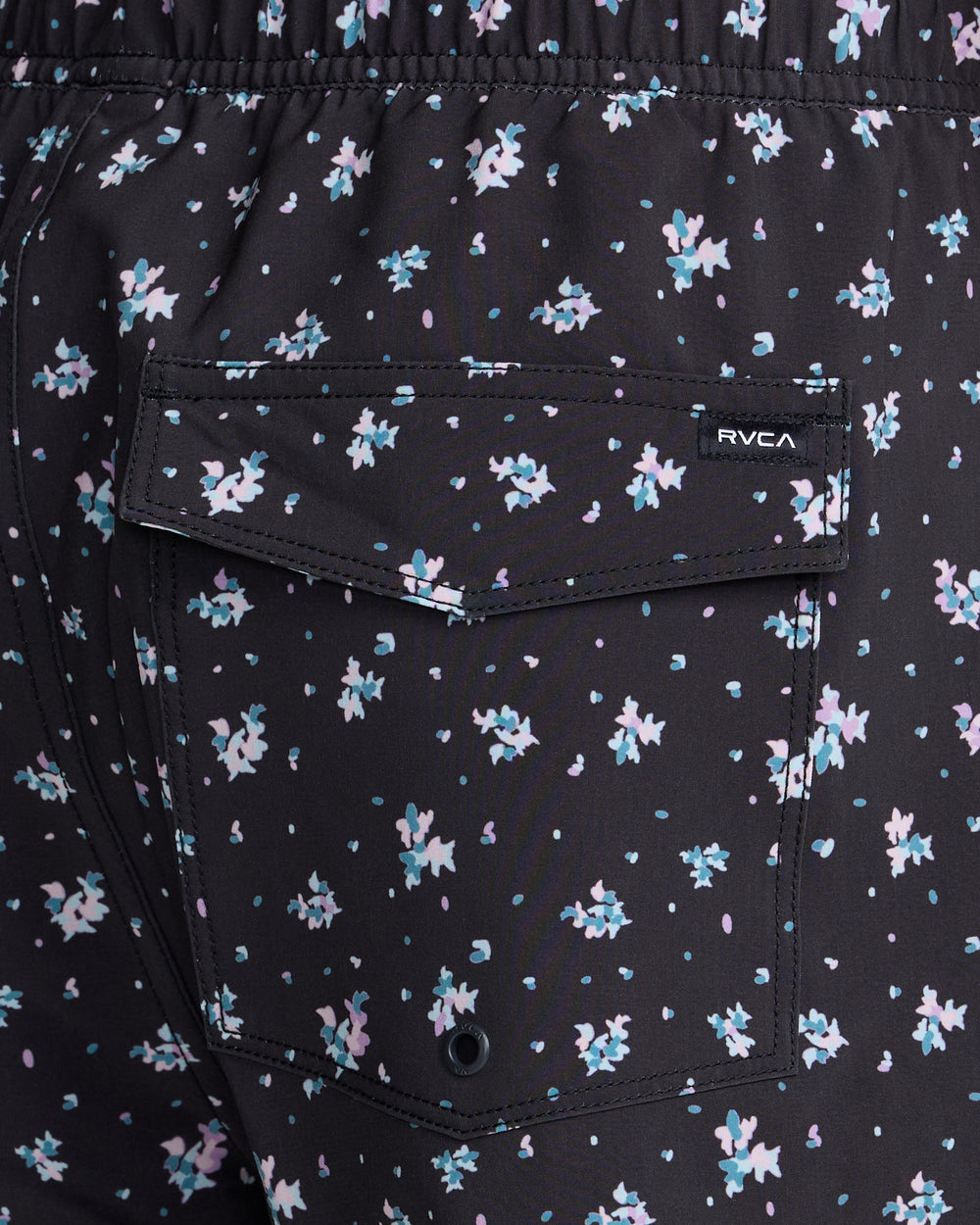 VA Elastic 17" Shorts - Pirate Black | RVCA sale