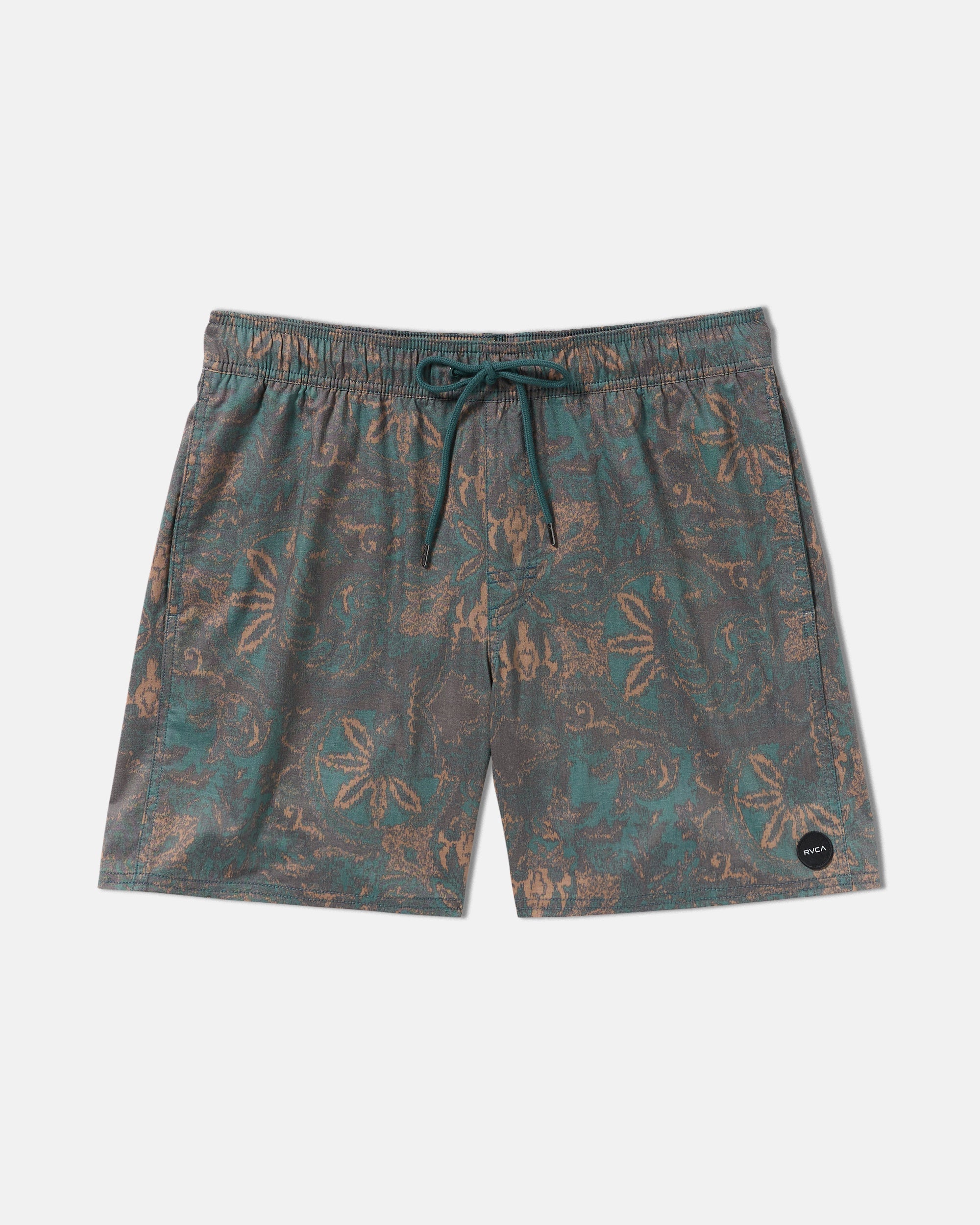 Barnes Elastic Short Trunk 17" - Hunter Green | RVCA discount