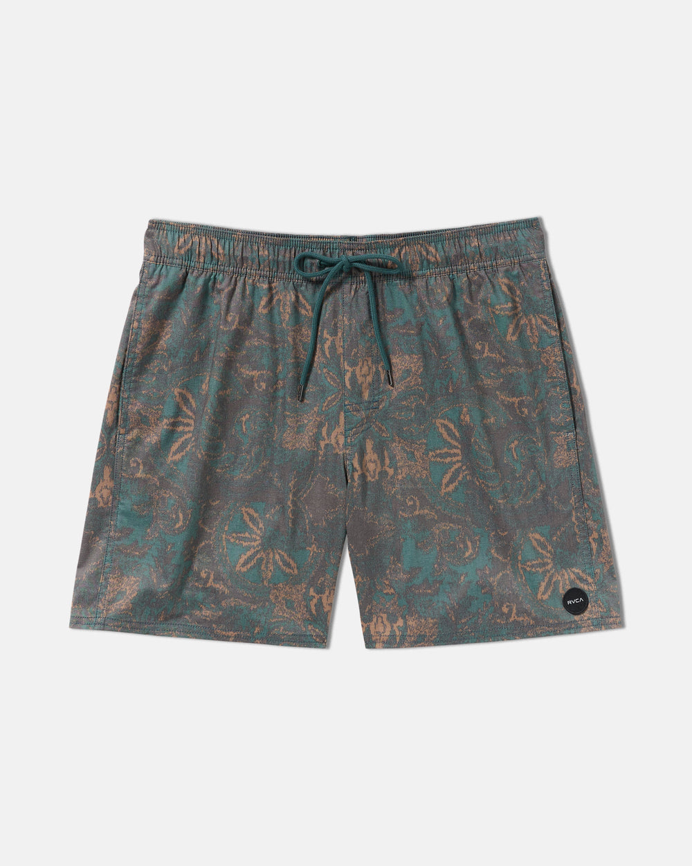 Barnes Elastic Short Trunk 17" - Hunter Green | RVCA discount