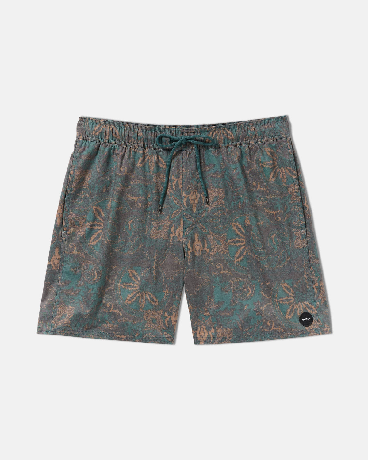 Barnes Elastic Short Trunk 17" - Hunter Green | RVCA discount
