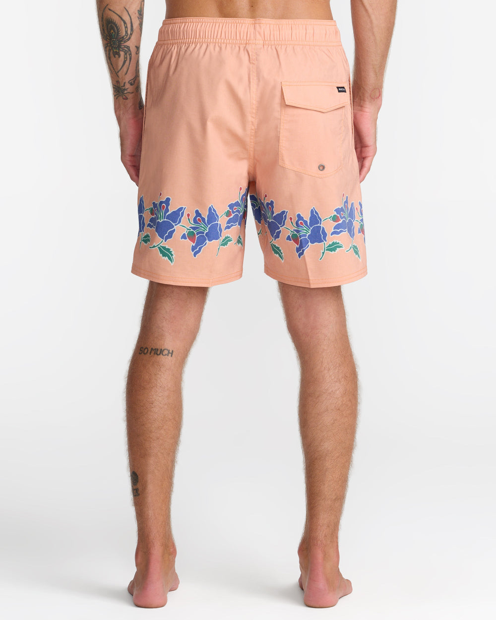 Barnes Elastic 17" Shorts - Peach | RVCA sale